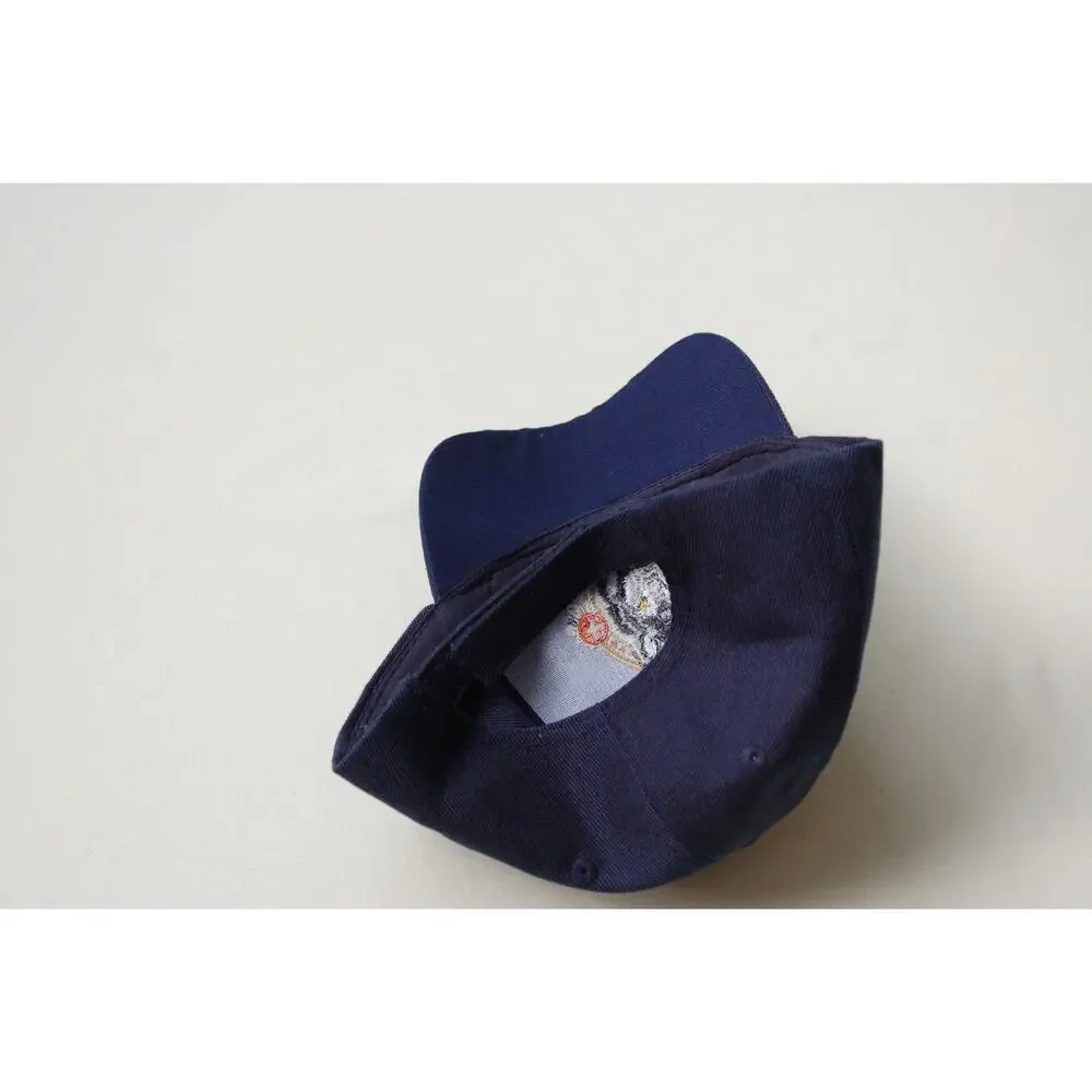 Native Pride Elite Headwear Embroidered Wolf Dreamcatcher Navy Blue Cap Hat